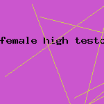 female high testosterone